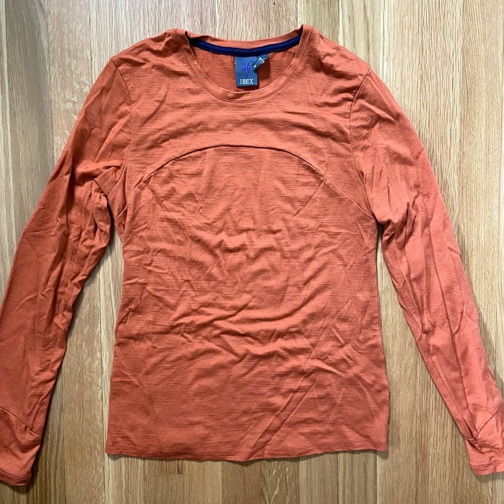 Ibex Merino Wool Women's Long Sleeve Tee Shirt